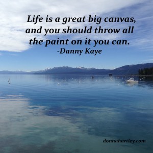 canvas and Danny Kaye
